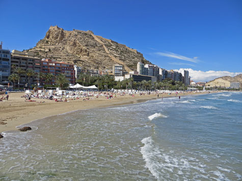 Postguet Beach, Alicante Spain