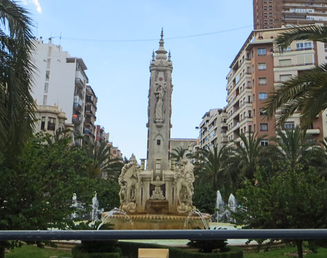 Plaza de Luceros in Alicante Spain